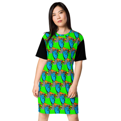 T-shirt dress (Funky Chicken)