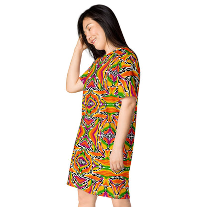 T-shirt dress (Mango Mosaic)