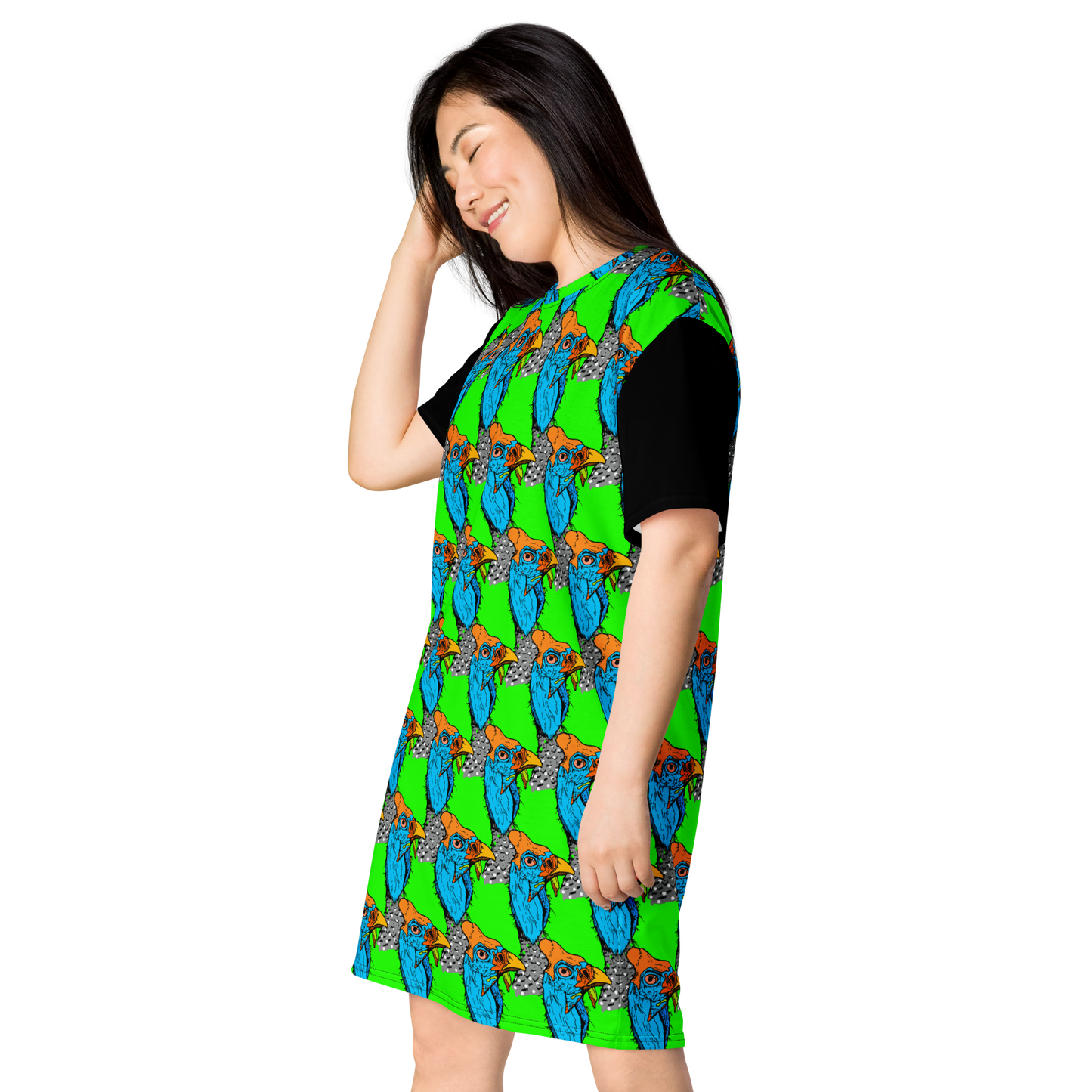 T-shirt dress (Funky Chicken)