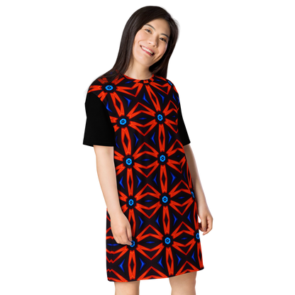 T-shirt dress (Red Star)