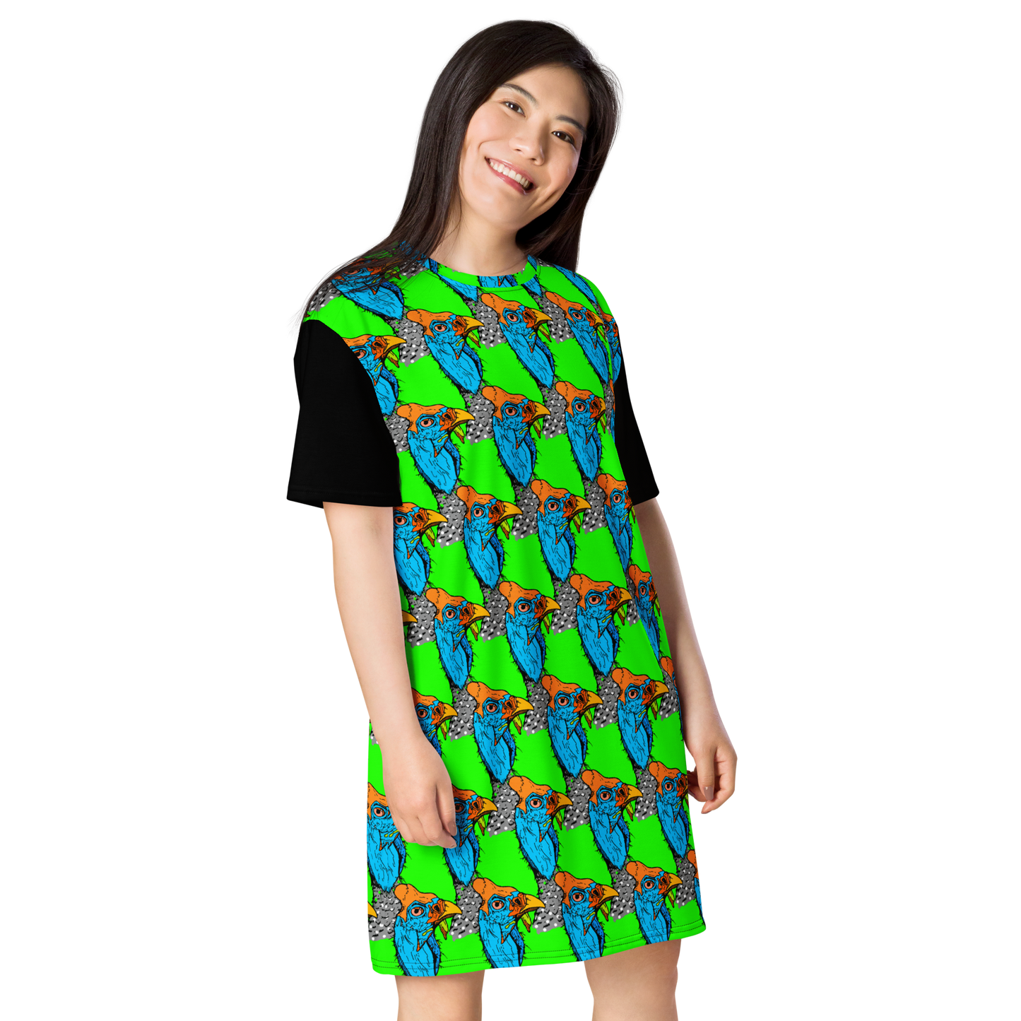 T-shirt dress (Funky Chicken)