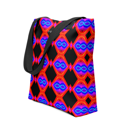 Tote bag (Neon Honeycomb)