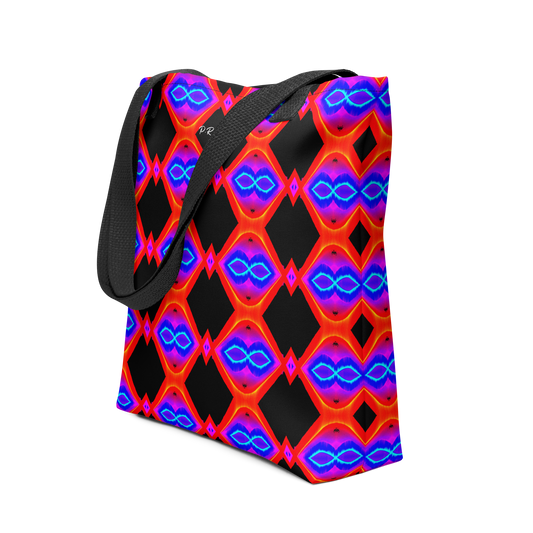 Tote bag (Neon Honeycomb)