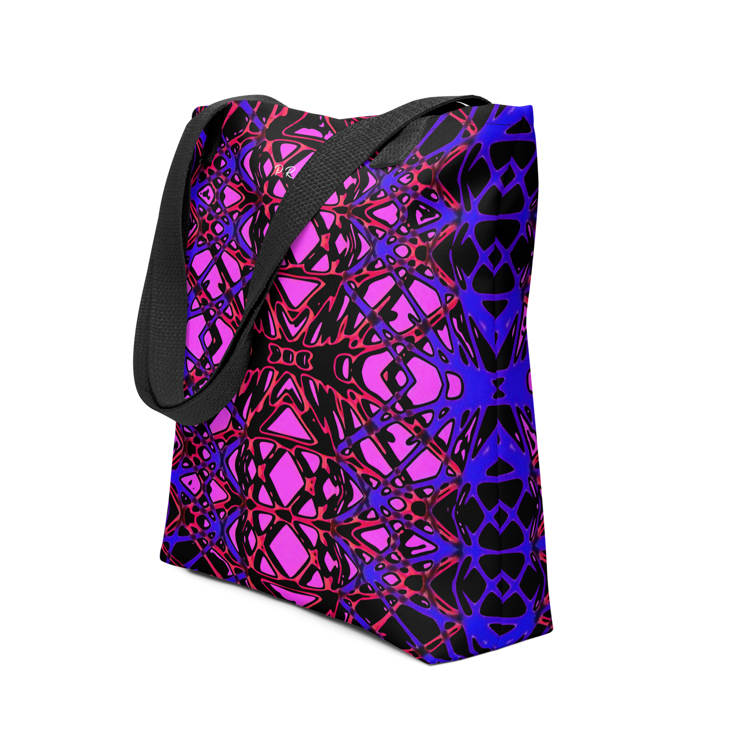 Tote bag (Neon Latticework)