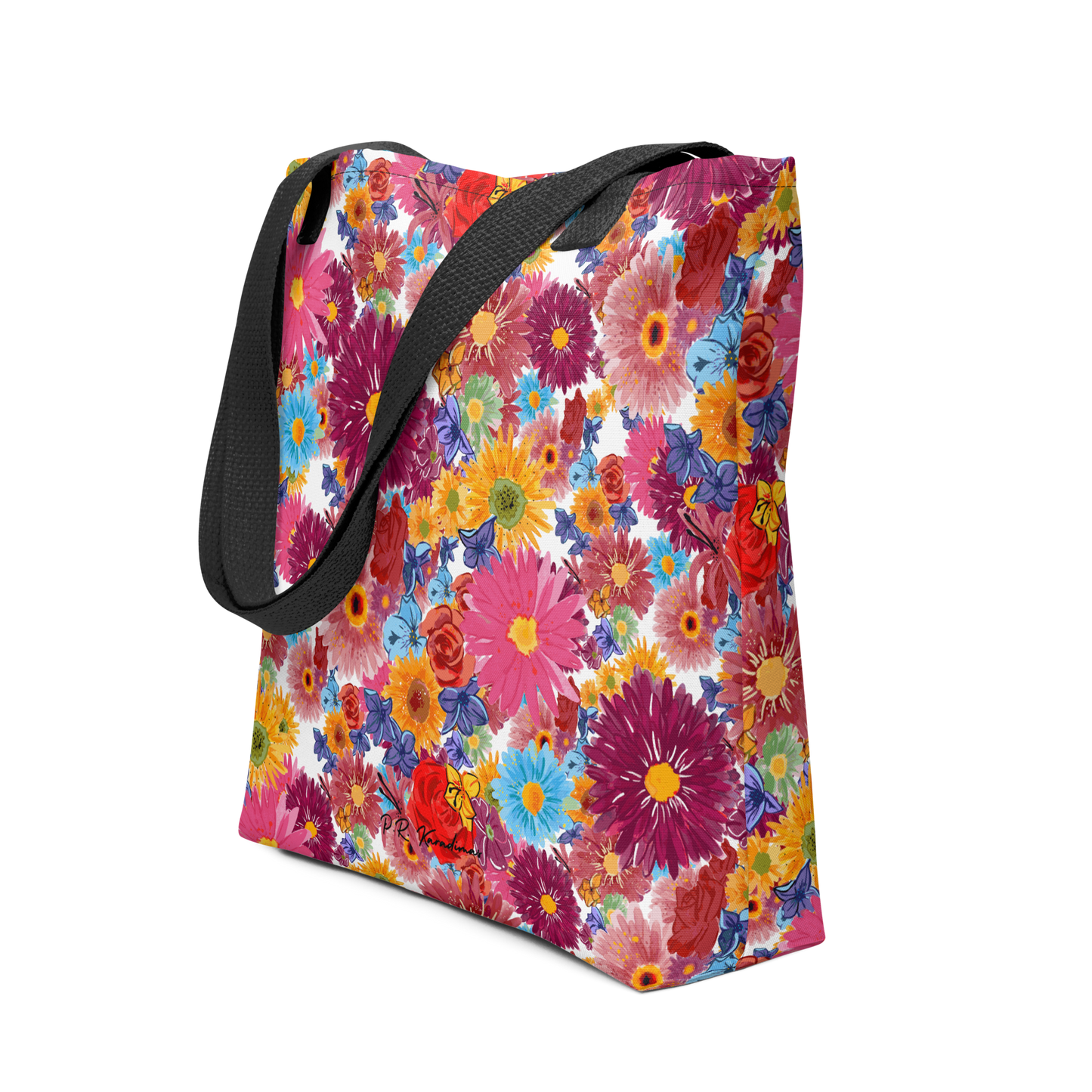 Tote bag (Watercolor Flowers)