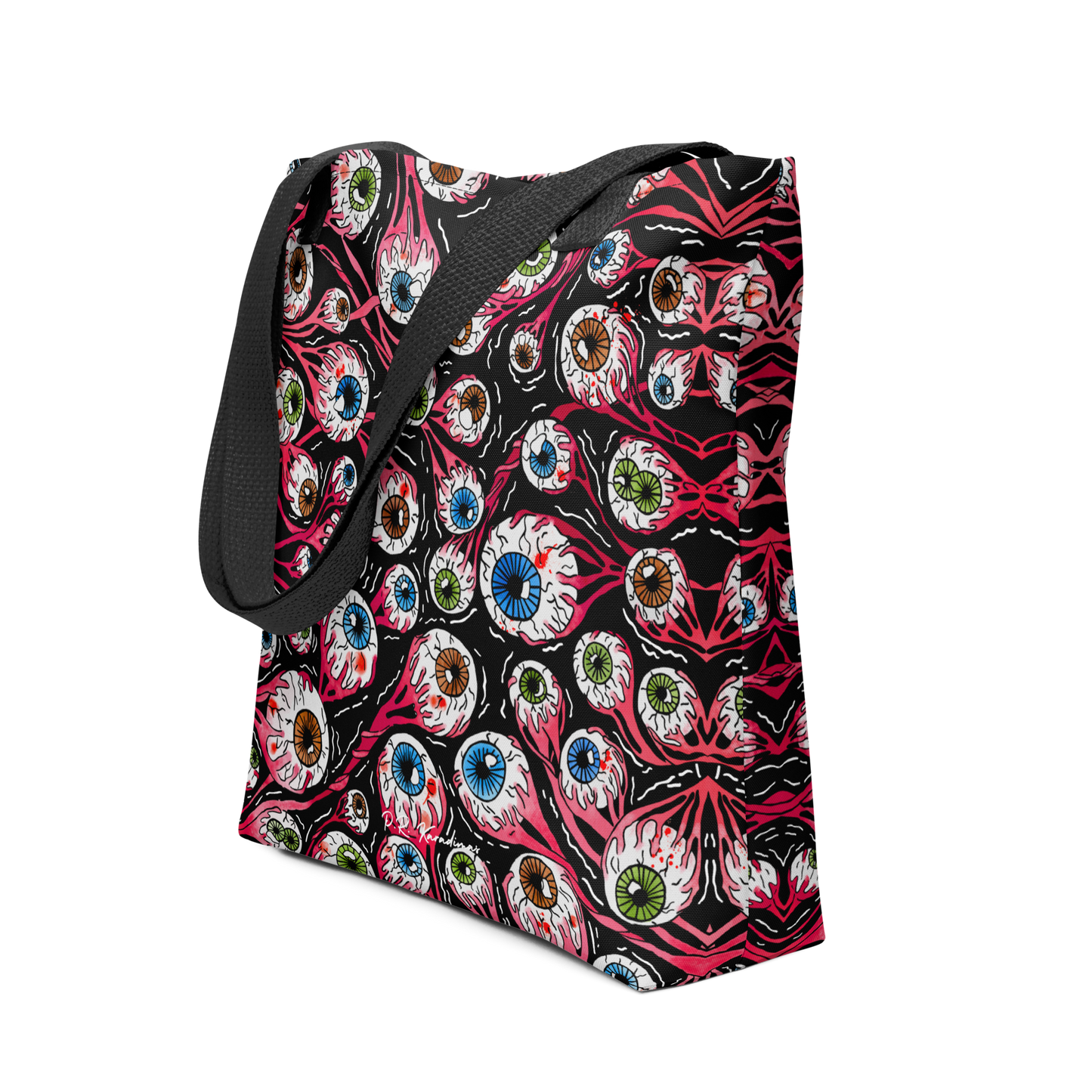 Tote bag (Eyeballs|Black)