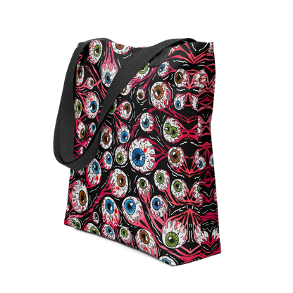 Tote bag (Eyeballs|Black)