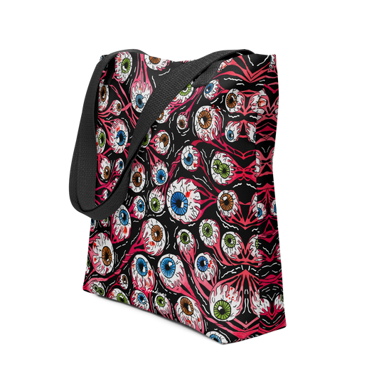 Tote bag (Eyeballs|Black)