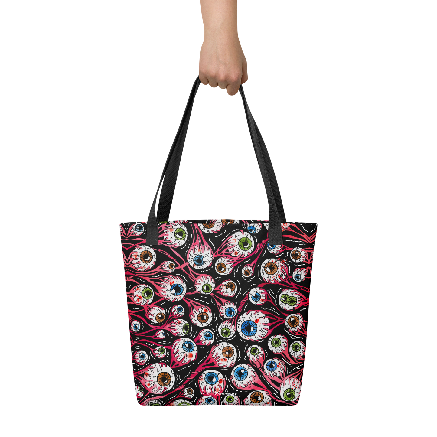 Tote bag (Eyeballs|Black)