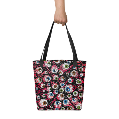 Tote bag (Eyeballs|Black)