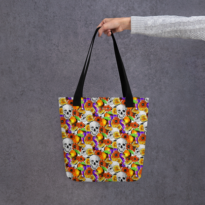 Tote bag (Skulls & Oranges)