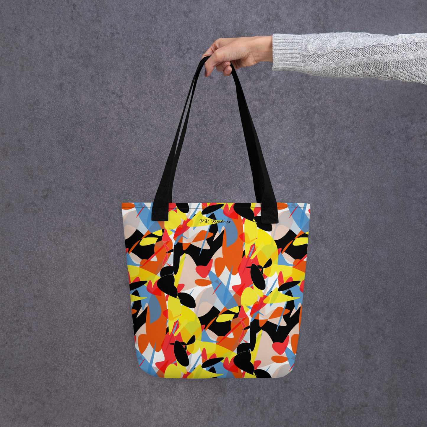 Tote bag (Abstract Ovals)