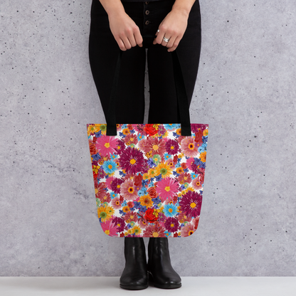 Tote bag (Watercolor Flowers)