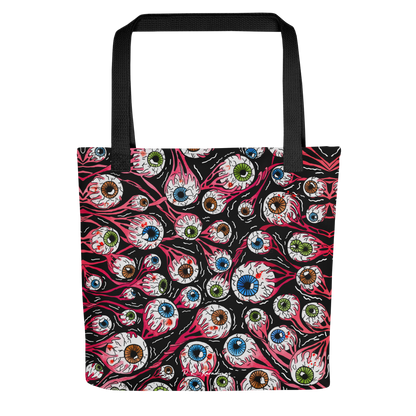 Tote bag (Eyeballs|Black)