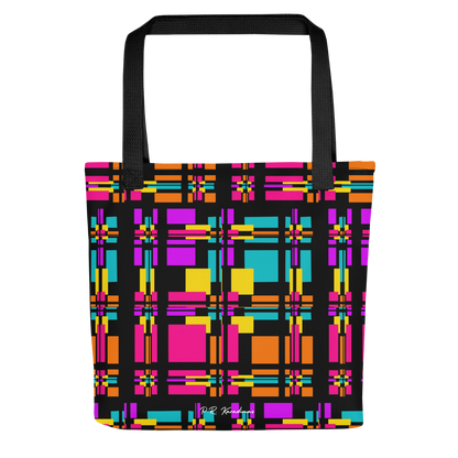 Tote bag (Rainbow Plaid)