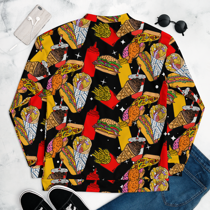 Unisex Bomber Jacket (Fast Food)
