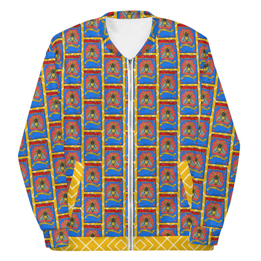 Unisex Bomber Jacket (Vintage Matchbox)