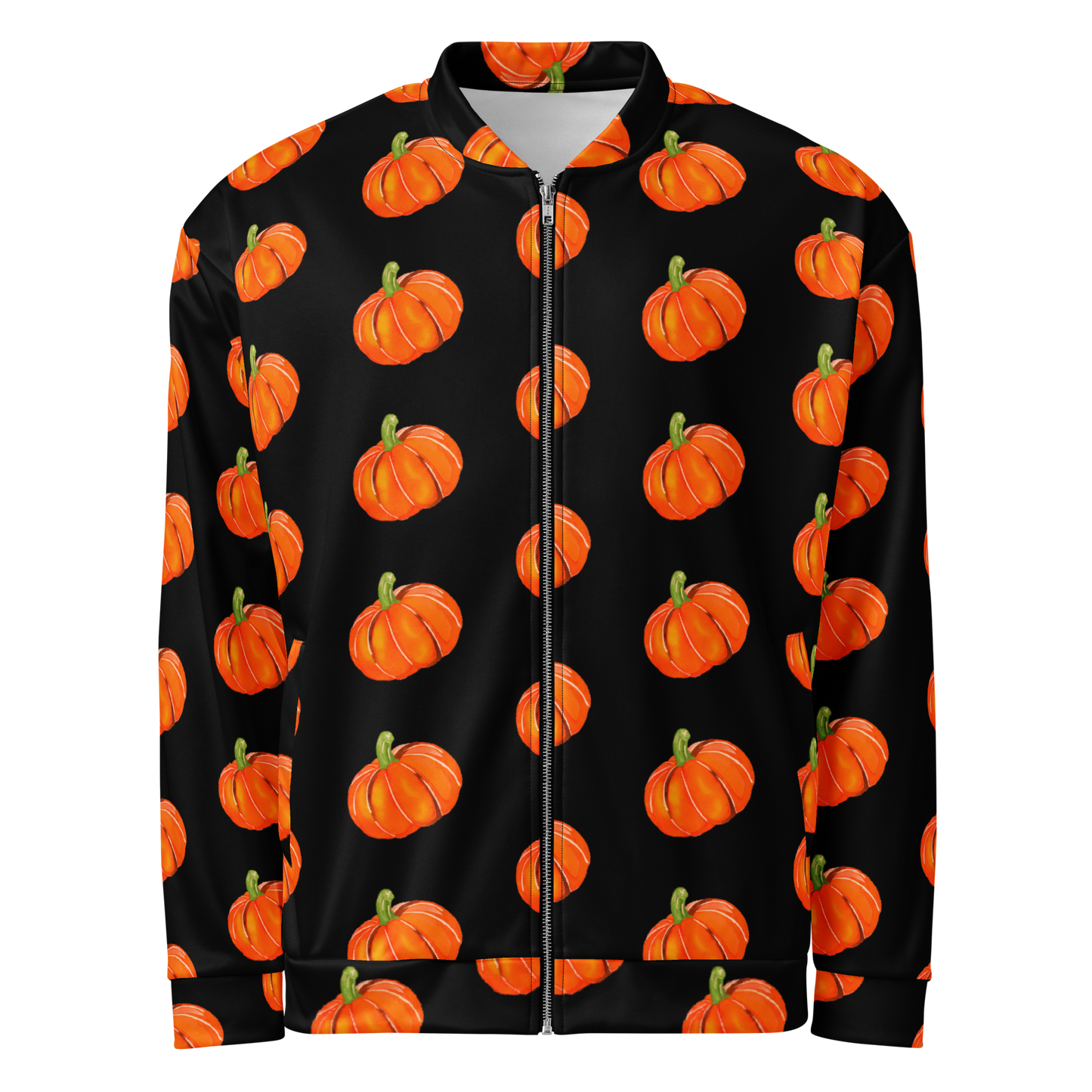 Unisex Bomber Jacket (Pumpkins)