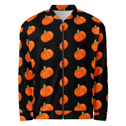 Unisex Bomber Jacket (Pumpkins)