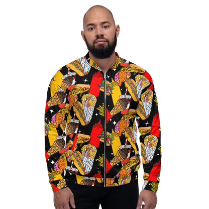 Unisex Bomber Jacket (Fast Food)