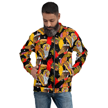 Unisex Bomber Jacket (Fast Food)