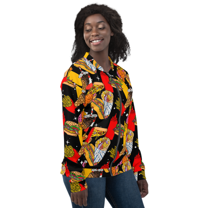Unisex Bomber Jacket (Fast Food)