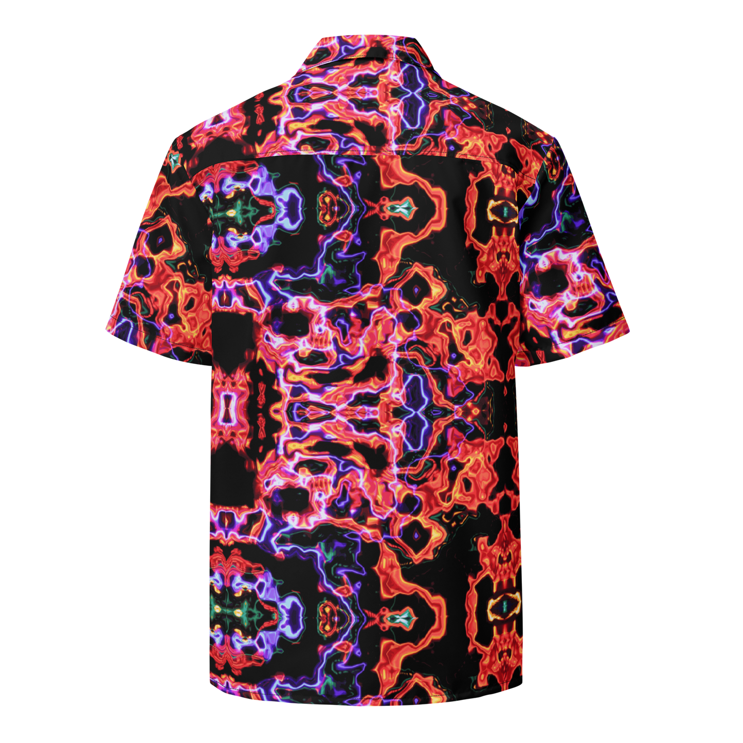 Unisex button shirt (Lava lamp)