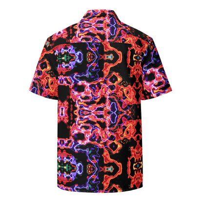 Unisex button shirt (Lava lamp)