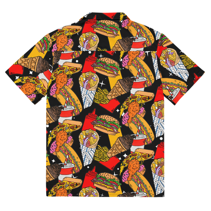 Unisex button shirt (Fast Food)