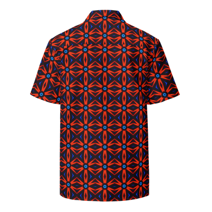 Unisex button shirt (Red Star)