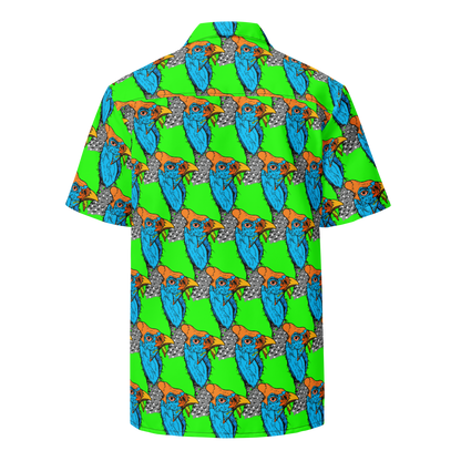 Unisex button shirt (Funky Chicken)