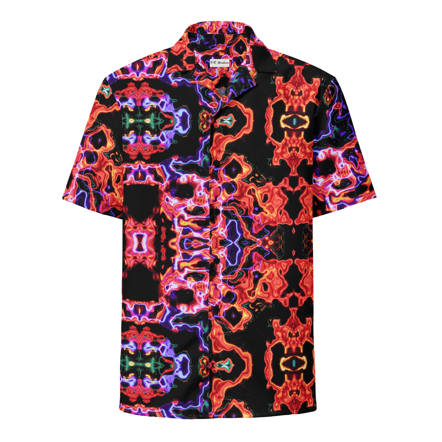 Unisex button shirt (Lava lamp)