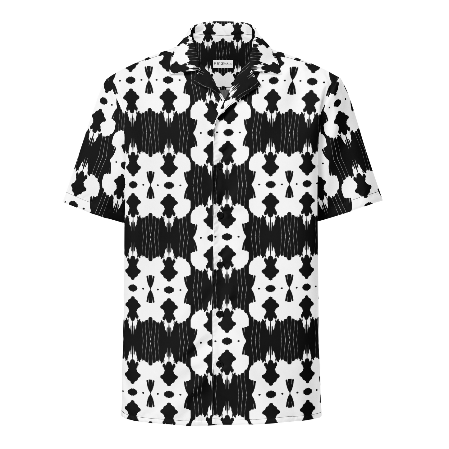 Unisex button shirt (Inkblot)