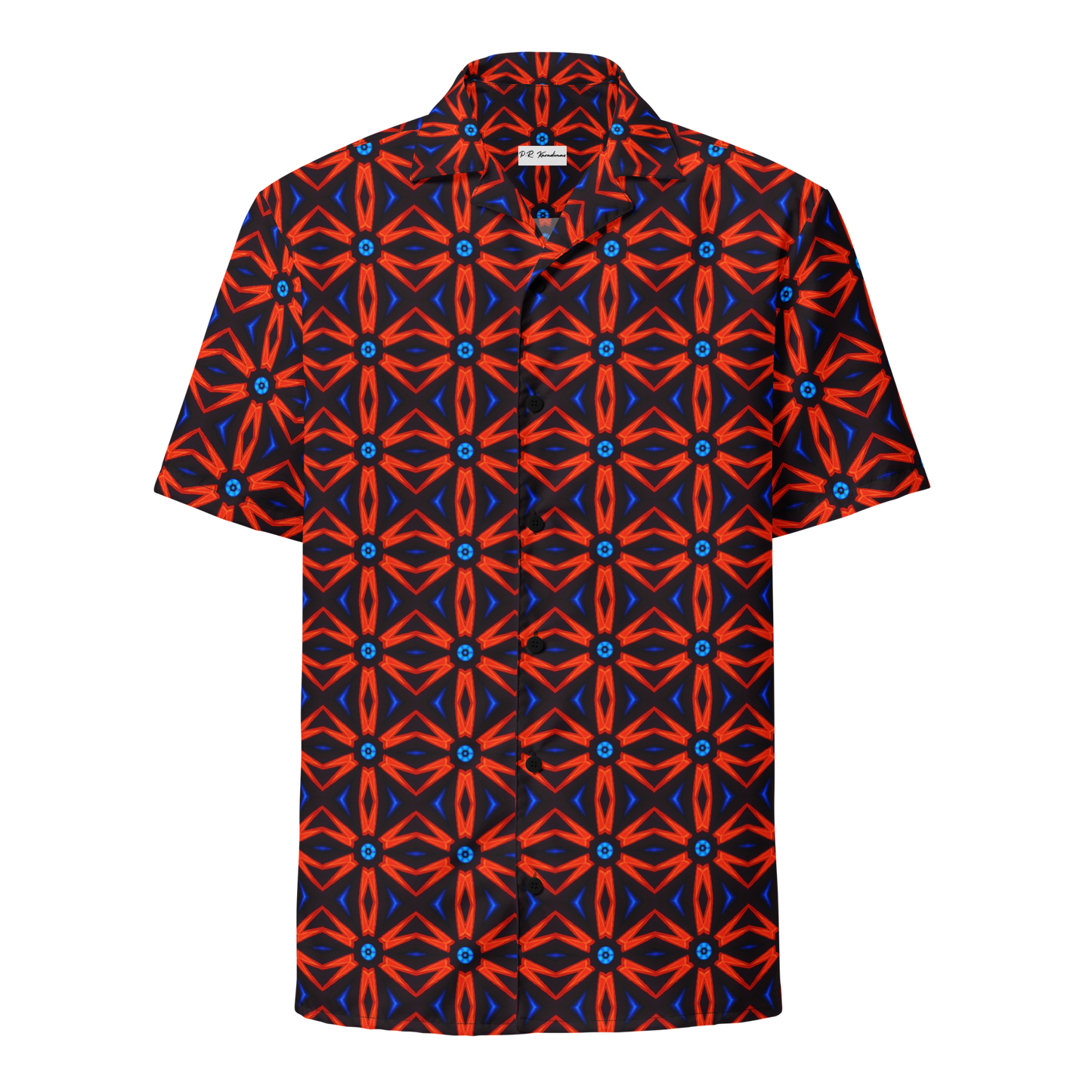 Unisex button shirt (Red Star)