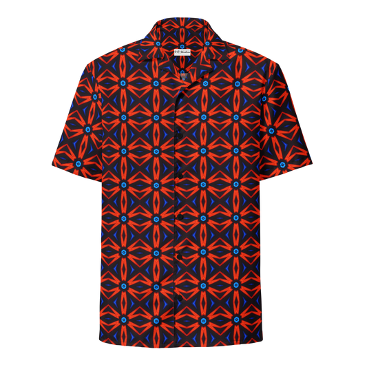 Unisex button shirt (Red Star)