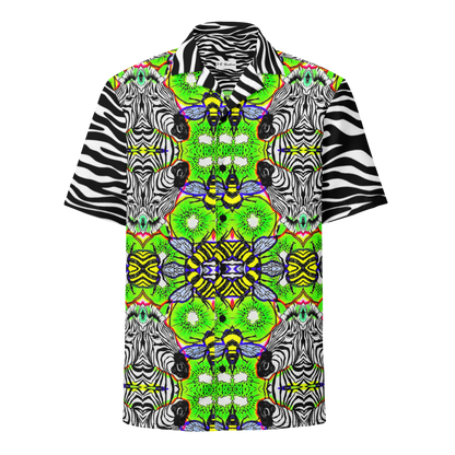 Unisex button shirt (Zebra)