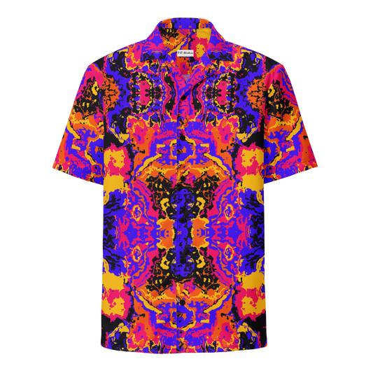 Unisex button shirt (Brain Scan)