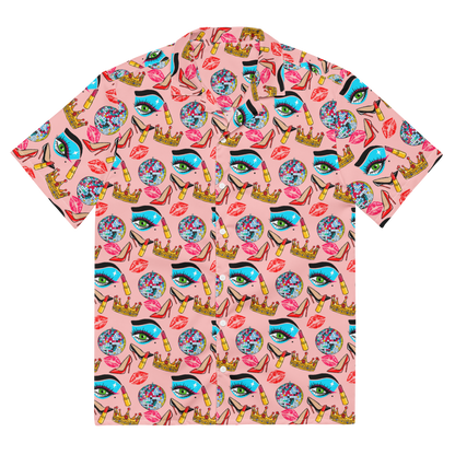 Unisex button shirt (Drag|Pink)