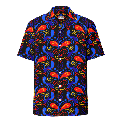 Unisex button shirt (Talavera|Black)