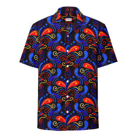 Unisex button shirt (Talavera|Black)