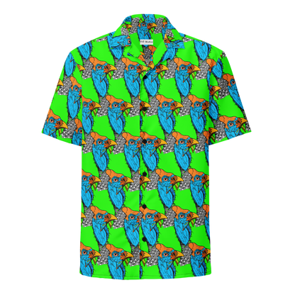 Unisex button shirt (Funky Chicken)