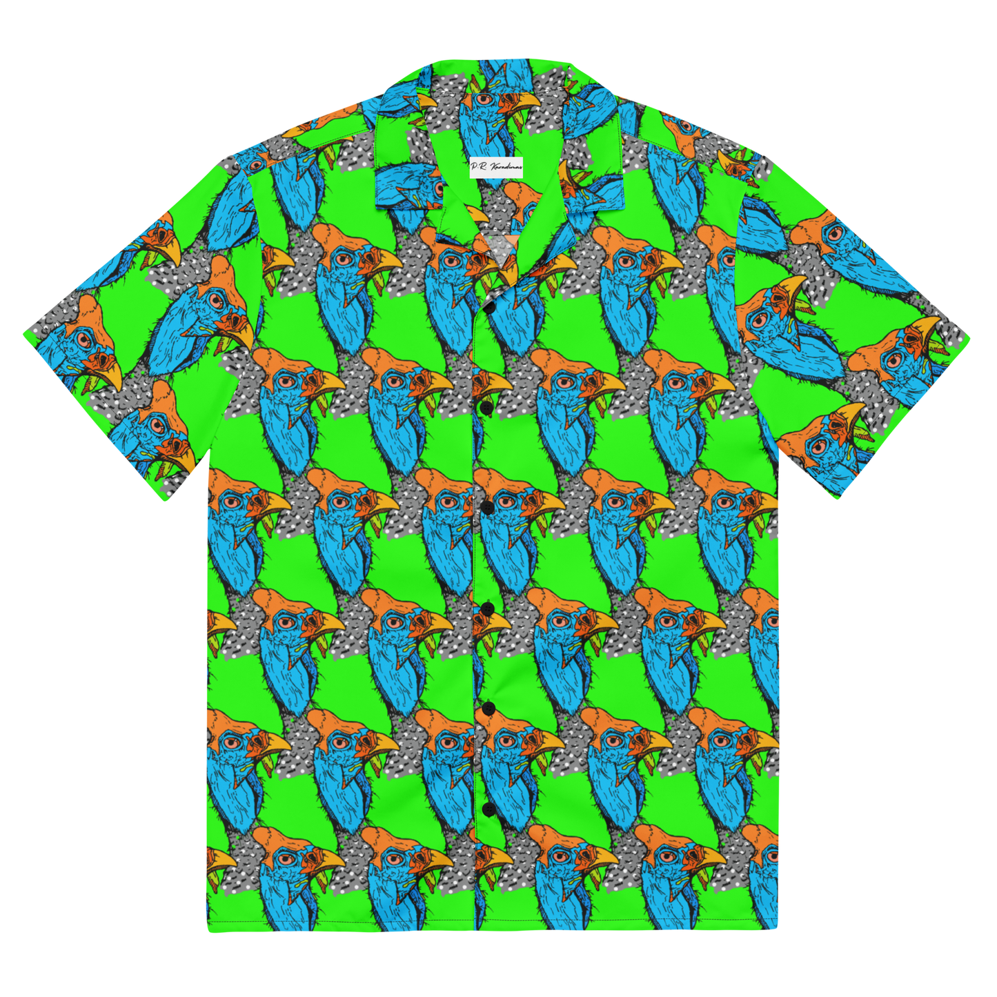 Unisex button shirt (Funky Chicken)