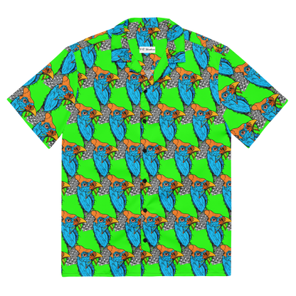 Unisex button shirt (Funky Chicken)