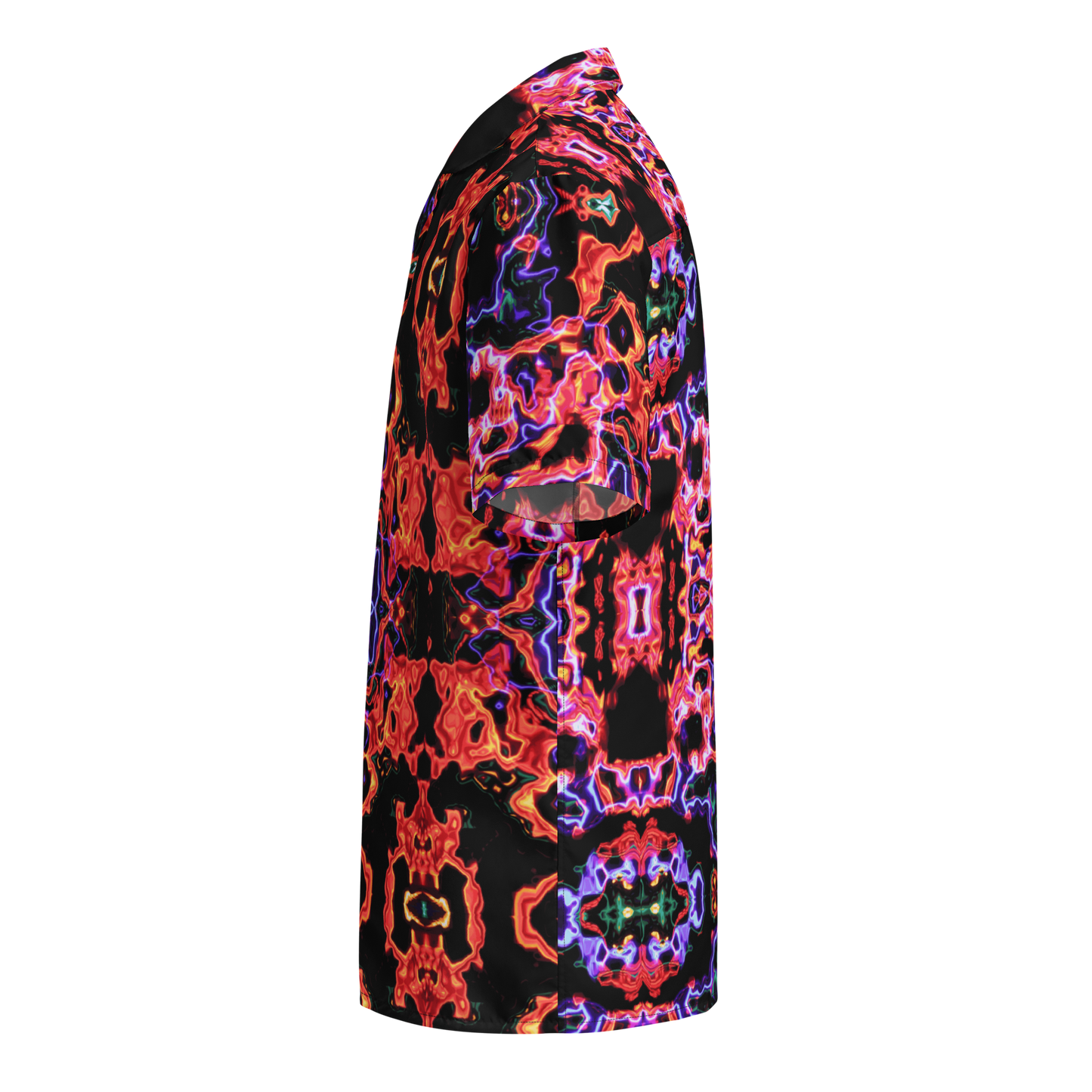 Unisex button shirt (Lava lamp)