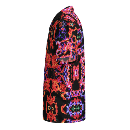 Unisex button shirt (Lava lamp)