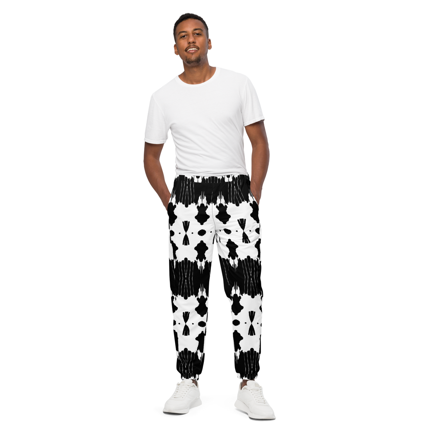 Unisex track pants (Inkblot)