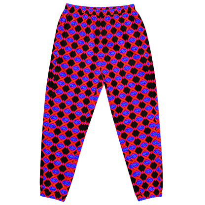 Unisex track pants (Neon Honeycomb)