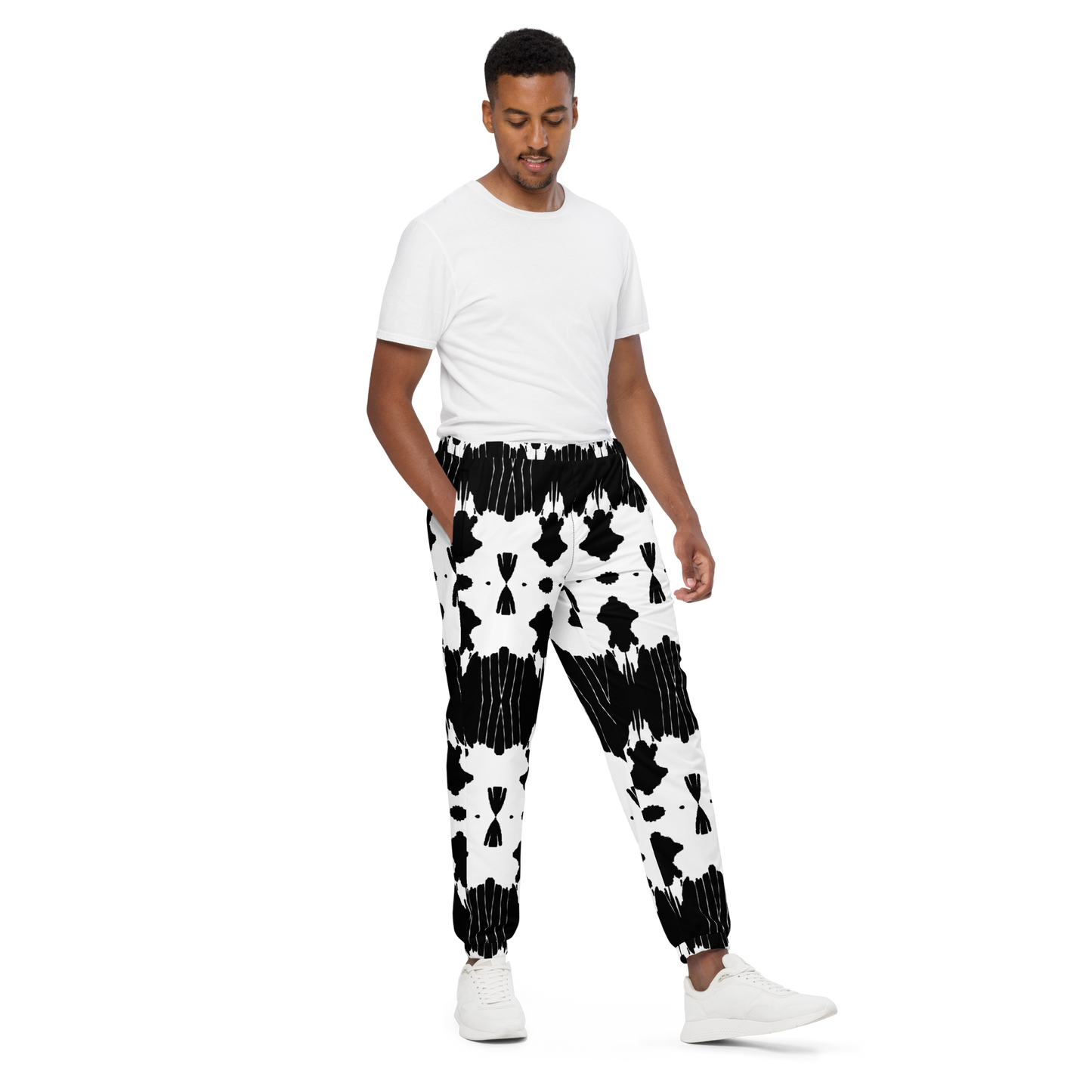 Unisex track pants (Inkblot)