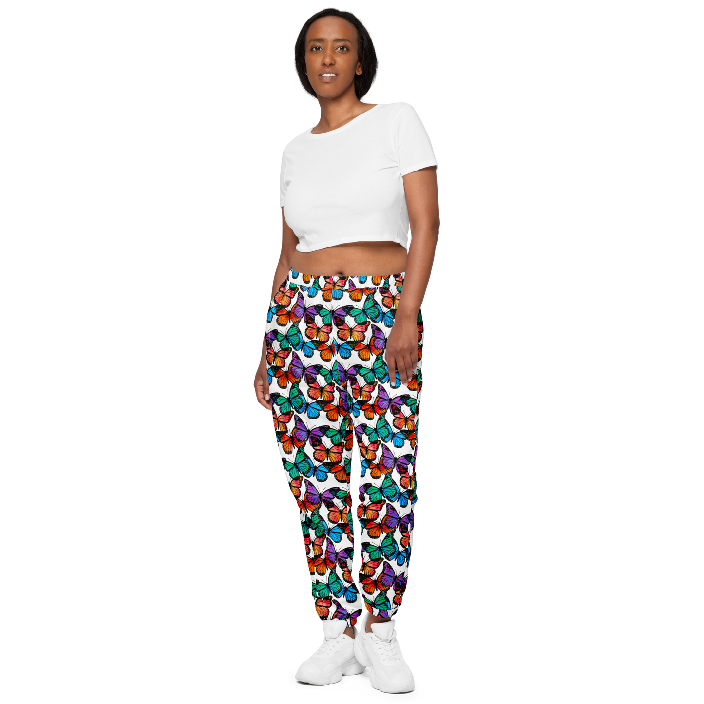 Unisex track pants (Butterflies)