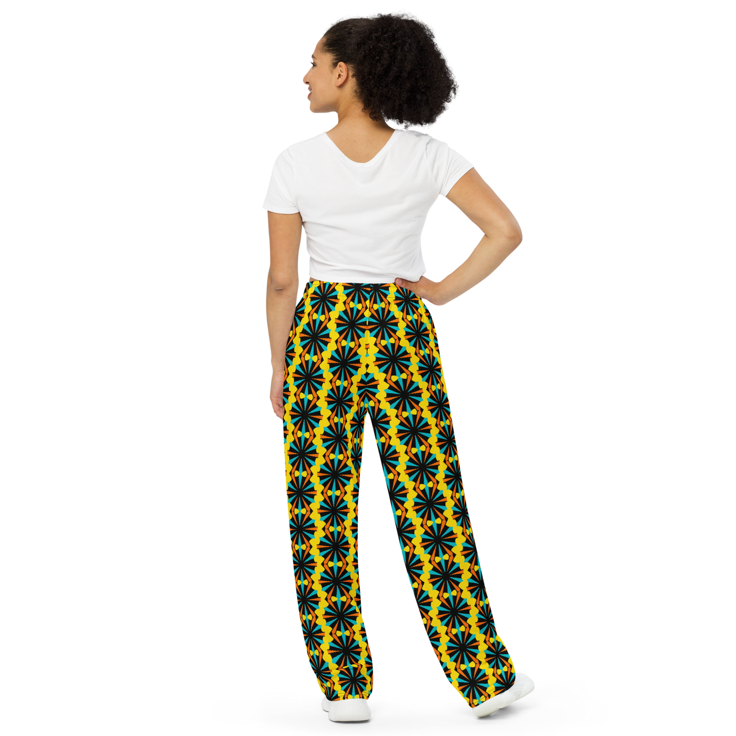 Unisex wide-leg pants (Marigold)